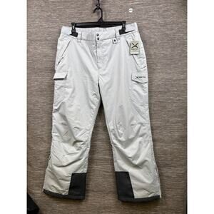 Arctix Snow Pants Mens Size XL (42x32) Gray ThermaTech Insulated Water Resistant